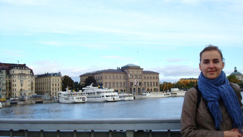 Me in front of the National Museum