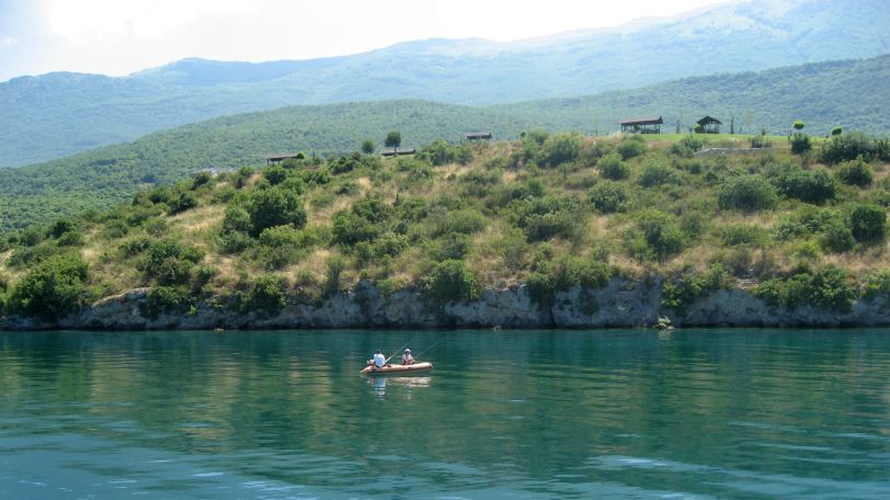 Fishing in Lake Ohrid