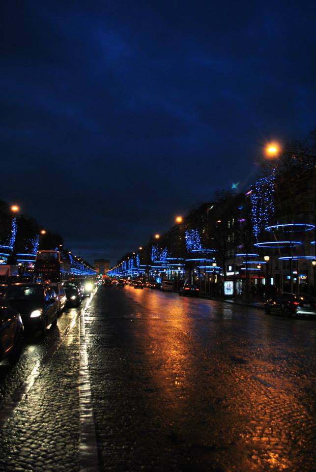 Paris by night - Blue Paris