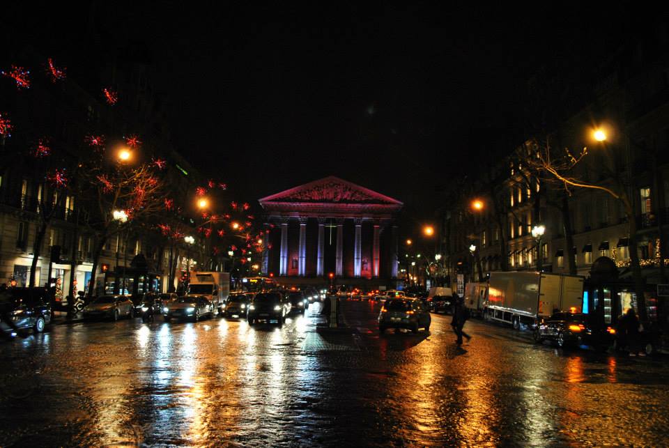 Paris by night - Place de la Madeleine