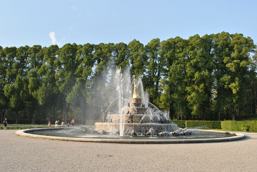 Herrenchiemsee Palace - fountain