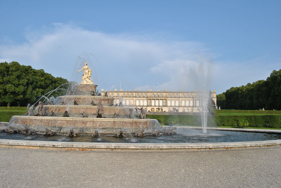 Herrenchiemsee Palace - fountain