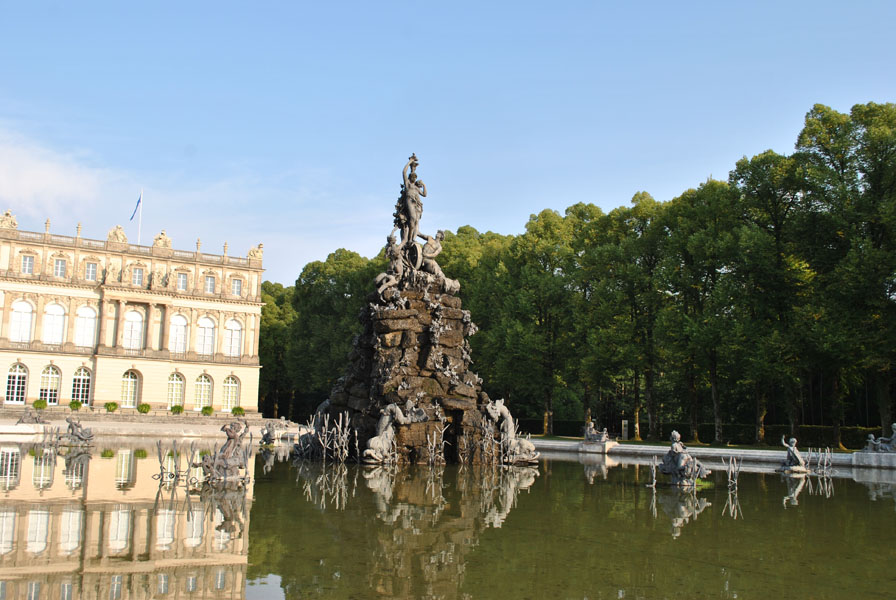 Herrenchiemsee Palace - fountain