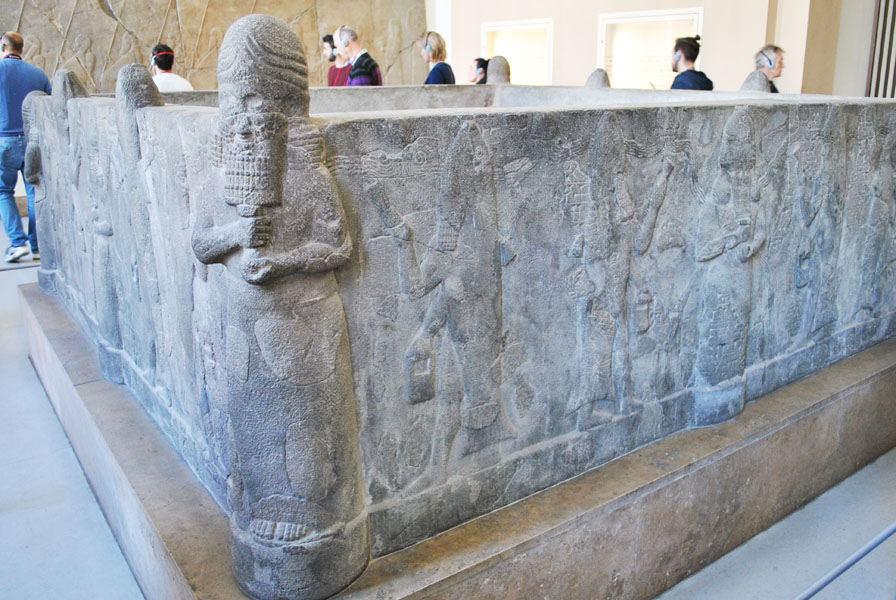 Water basin for ritual cleansing from the Temple of the God of Ashur