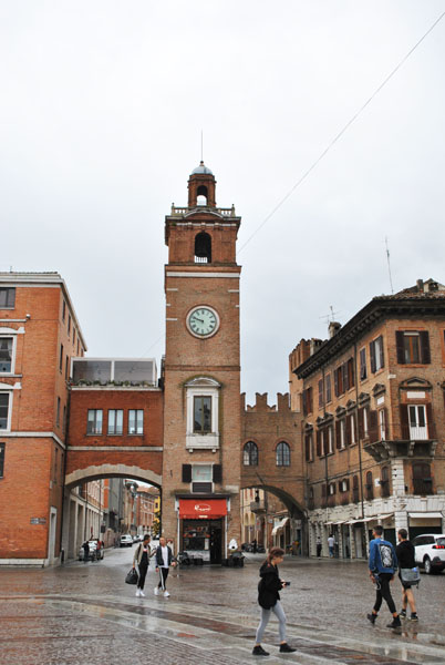 Clock Tower in Ferrara