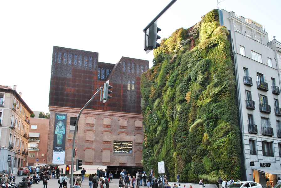 CaixaForum Madrid on Paseo del Prado in Madrid