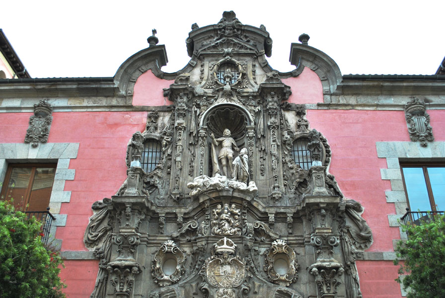 Facade of the Museum of History of Madrid