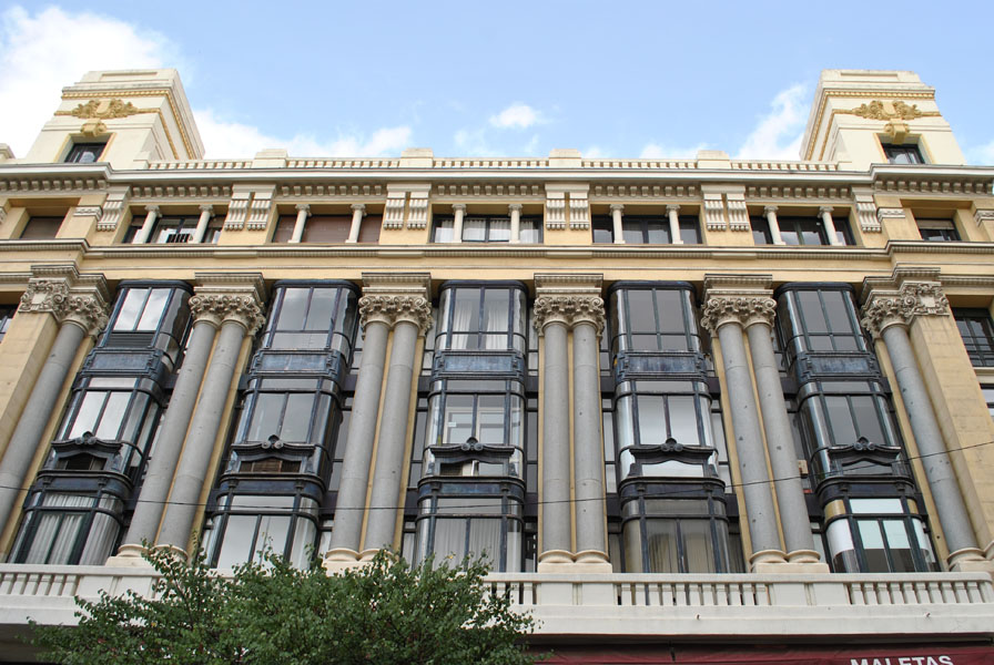 Palazuelo House on Calle Mayor in Madrid