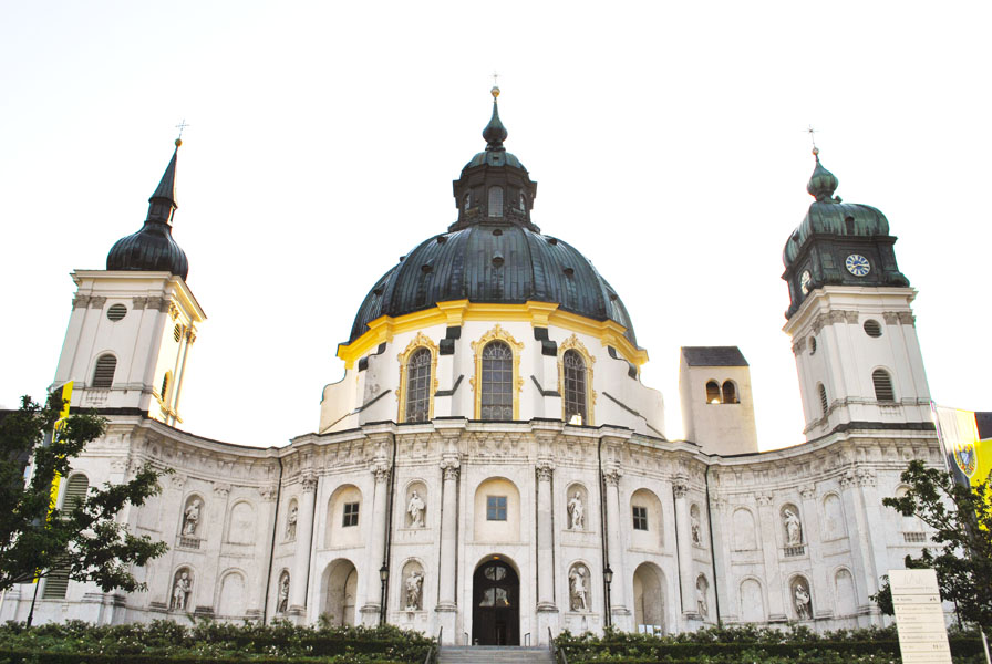 Ettal Abbey in Bavaria