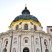 Impressive dome of the Ettal Basilica in Bavaria