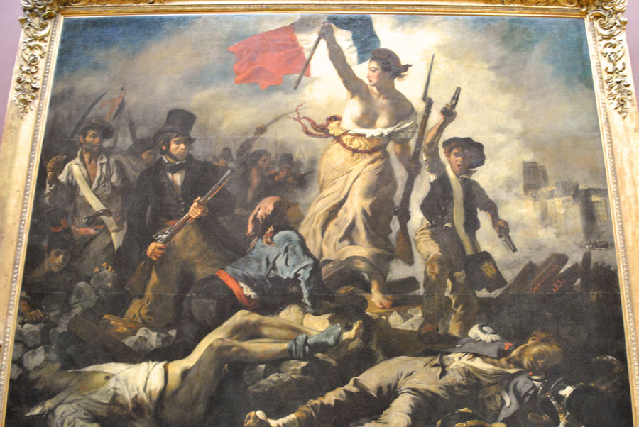 Liberty Leading the People by Eugene Delacroix