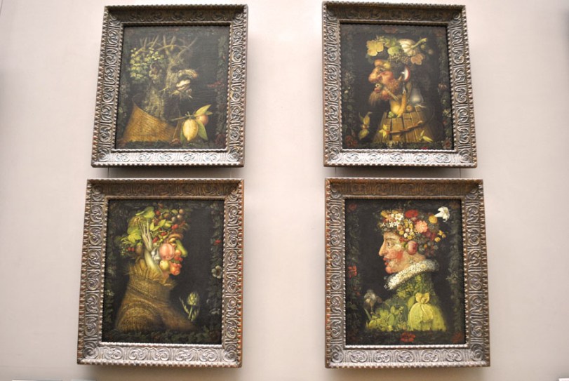 The 4 Seasons by Giuseppe Arcimboldo 