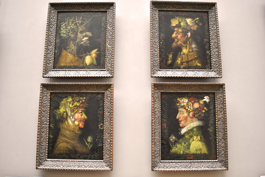 The 4 Seasons by Giuseppe Arcimboldo