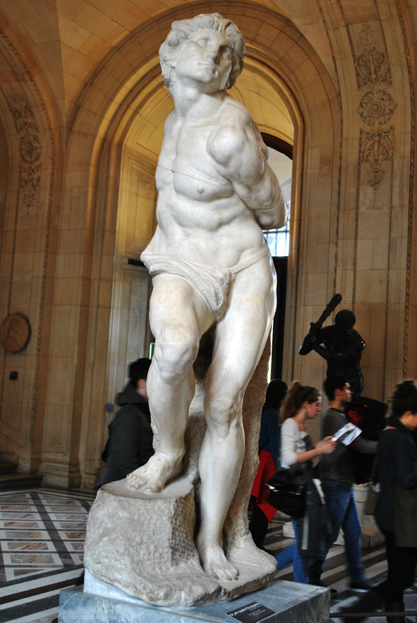 The Rebellious Slave) by Michelangelo Buonarroti 